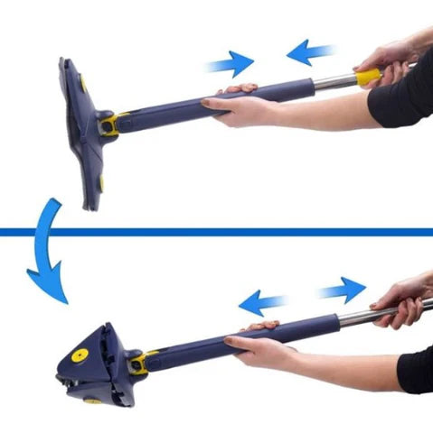 TriMop® Fregona de Limpieza telescópica 360* autoescurrible